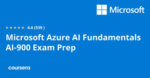 ההתמחות מקצועית מוסמכת במיקרוסופט Azure AI Fundamentals הכנה למבחן AI-900