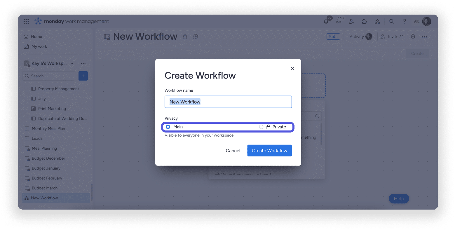 用于管理访问权限的 Monday Workflows 的不同级别权限 1 组 135.png