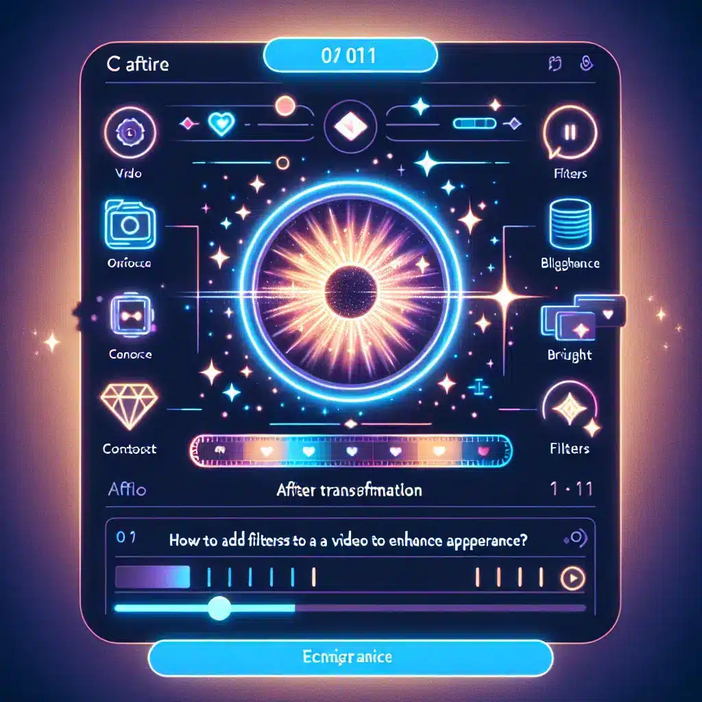 How do you add filters to a video in CapCut to improve the look?