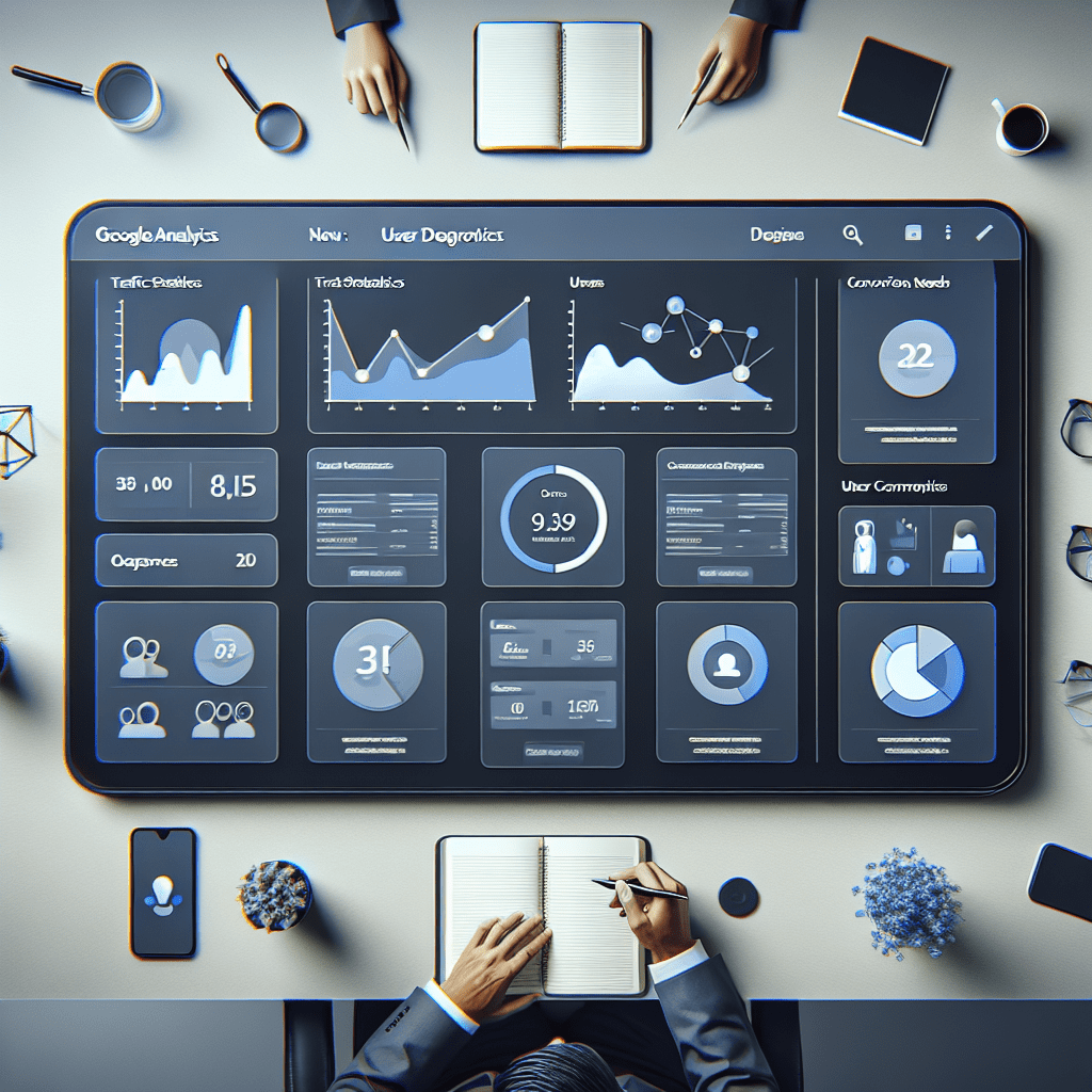 Customizing the Google Analytics dashboard according to business needs