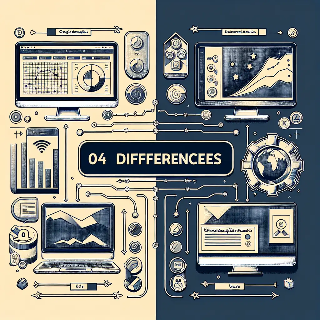 The differences between a Google Analytics property and a Universal Analytics property