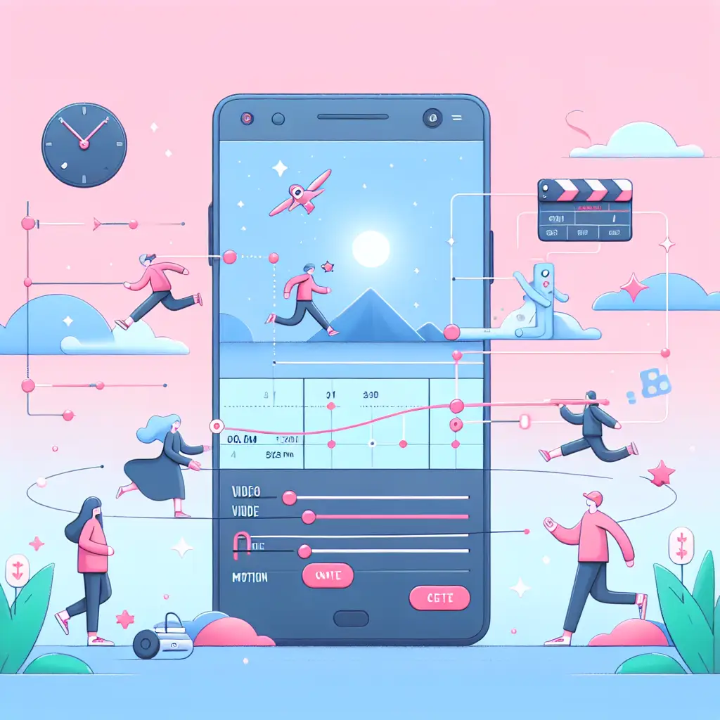 How do you use motion effects to add animation and interest to a video in CapCut?