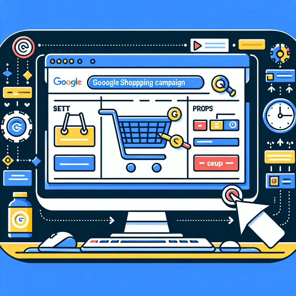 Setting up a Google Shopping Campaign in Google Ads to promote products