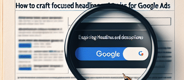 Writing Effective Ads: How to Create Targeted Headlines and Descriptions for Google Ads