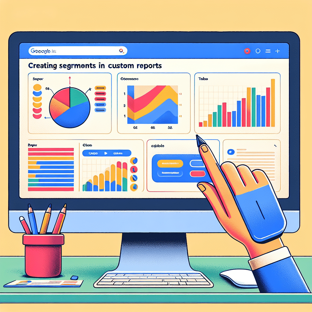 How to create segments in custom reports in Google Analytics