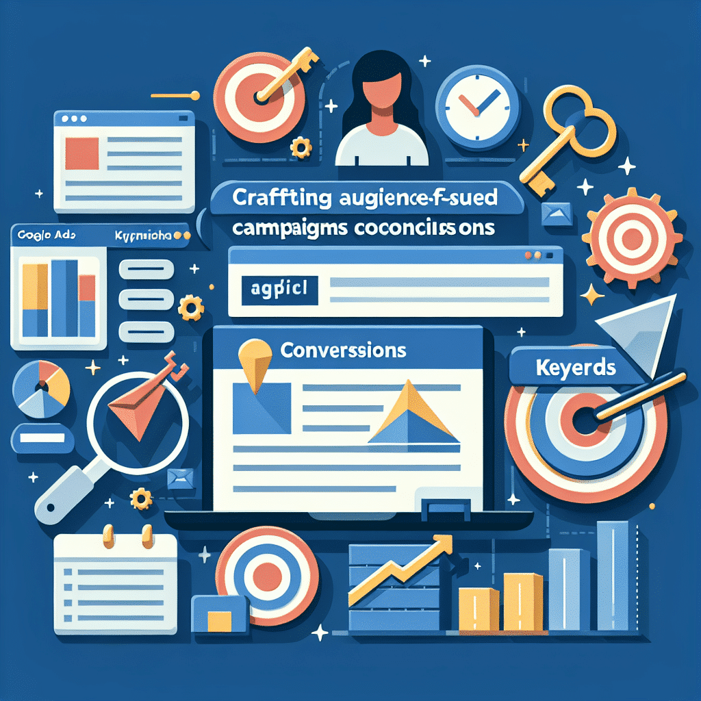 Use targeted keywords to create audience-targeted campaigns in Google Ads and increase conversions