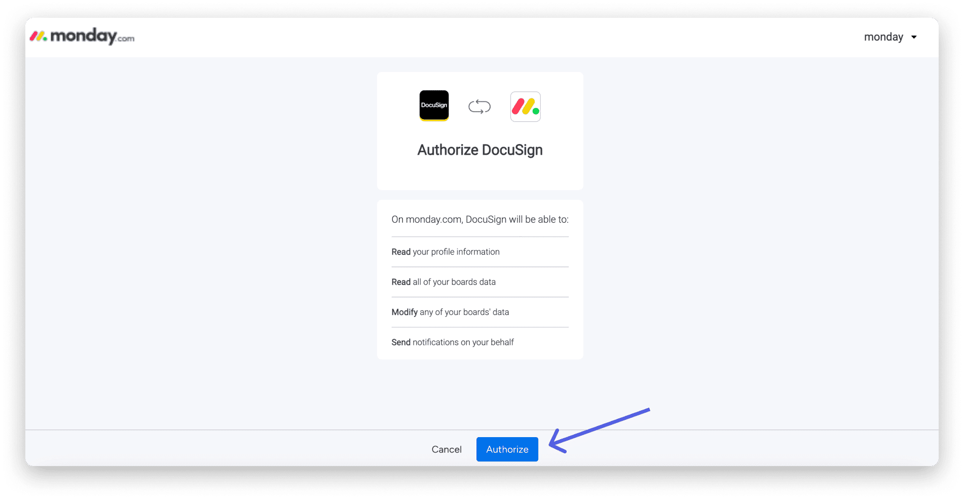 كيفية استخدام تطبيق DocuSign مع monday.com 11 المجموعة 64 (19).png