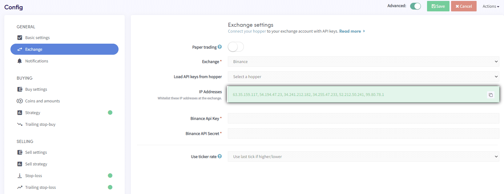 كيفية ربط منصة Binance بـ Crypto Hopper 5 Binance CZ Exchange pro منصة التداول الآلية الآلية العملات المشفرة المشفرة Cryptohopper بيتكوين إيثريوم