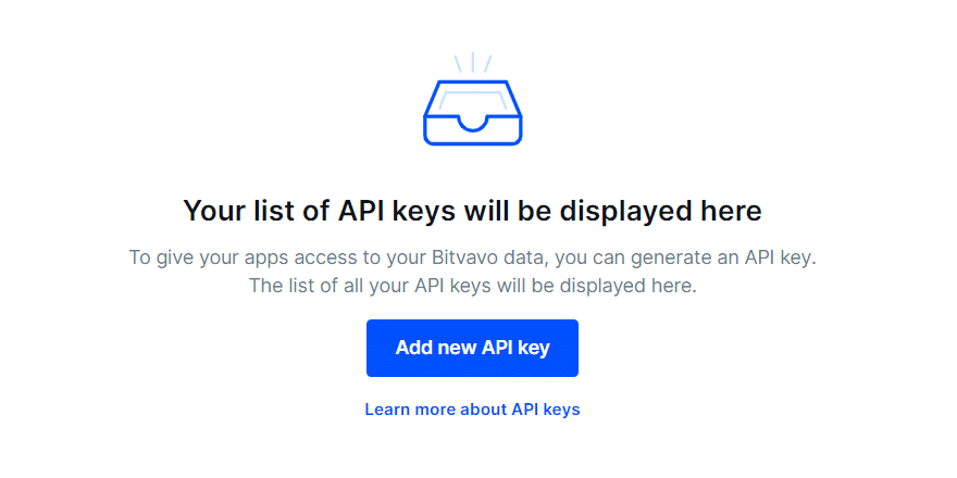 Zo koppelt u Bitvavo aan Crypto Hopper 2 Vraag API Key aan Bitvavo Cryptohopper Trading Bot