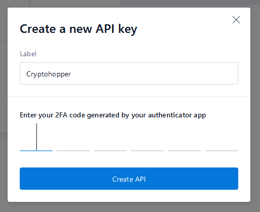 Crypto.com API اسم Cryptohopper Trading Bot