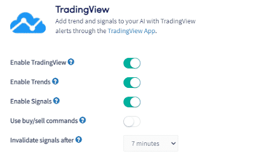 如何在您的 Crypto Hopper 策略中使用 TradingView 消息 8 TradingView AI 设置