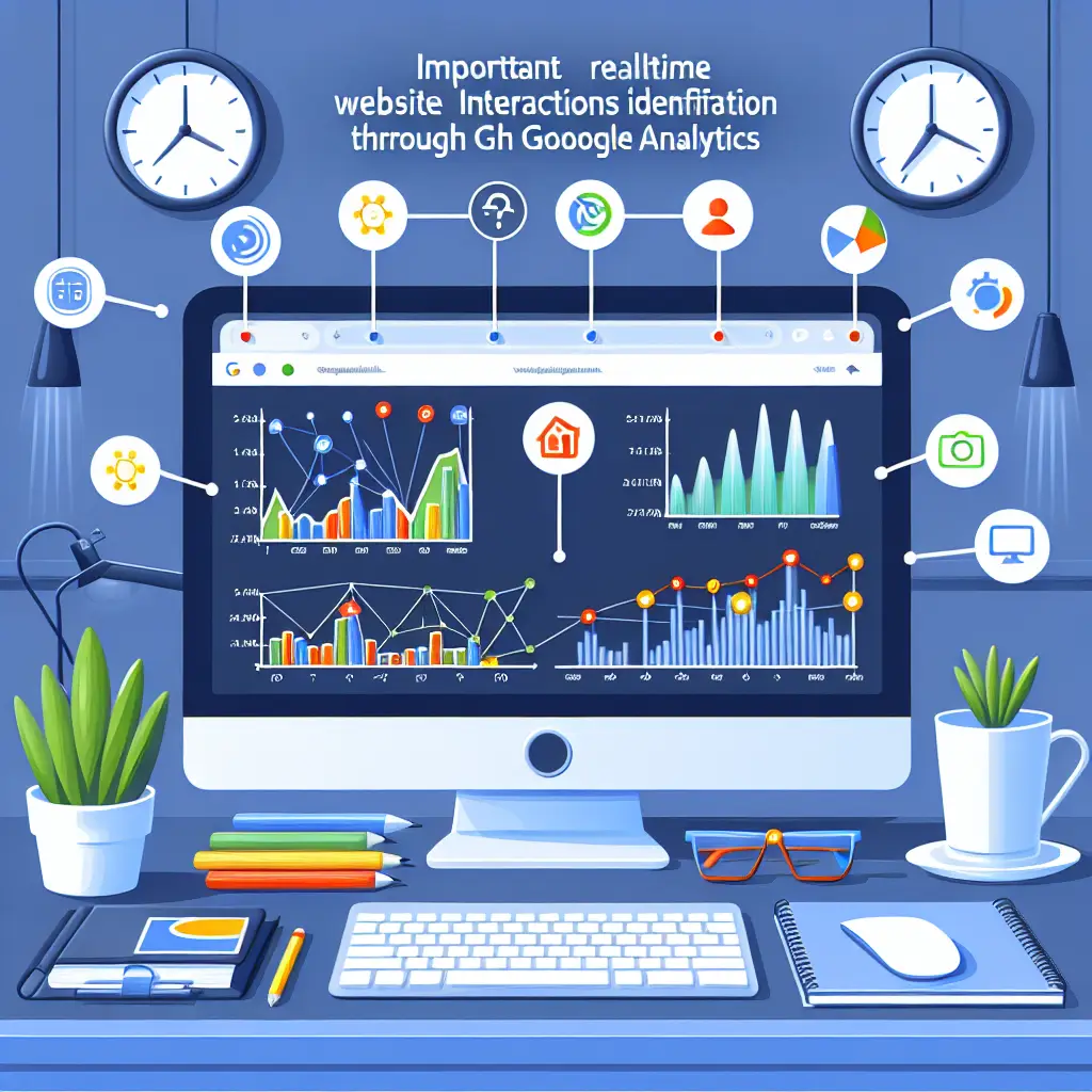 Identify important interactions that occur on the site in real time in Google Analytics