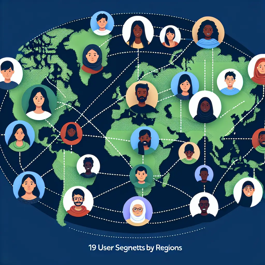 User segmentation by region