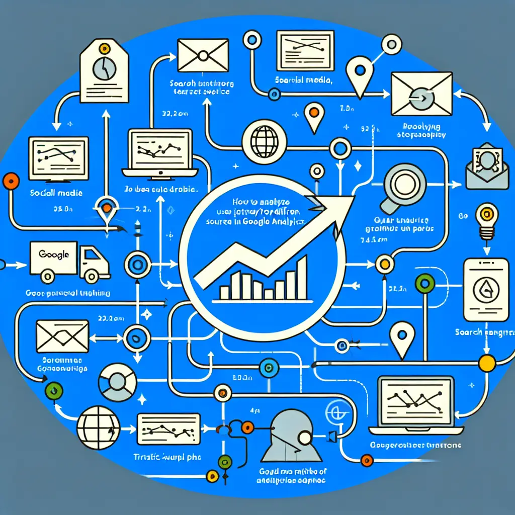 How to analyze user paths coming from different traffic sources in Google Analytics