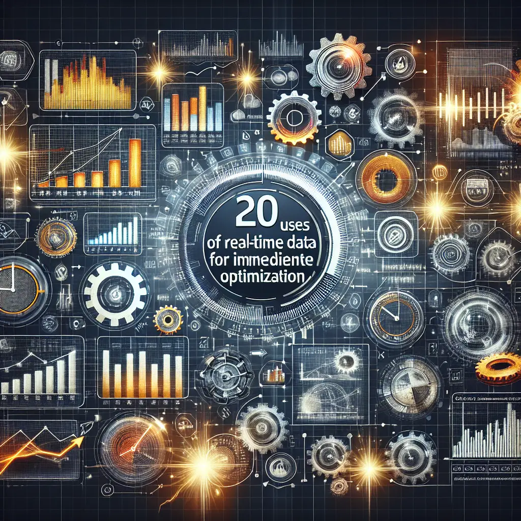 Using real-time data for immediate optimization