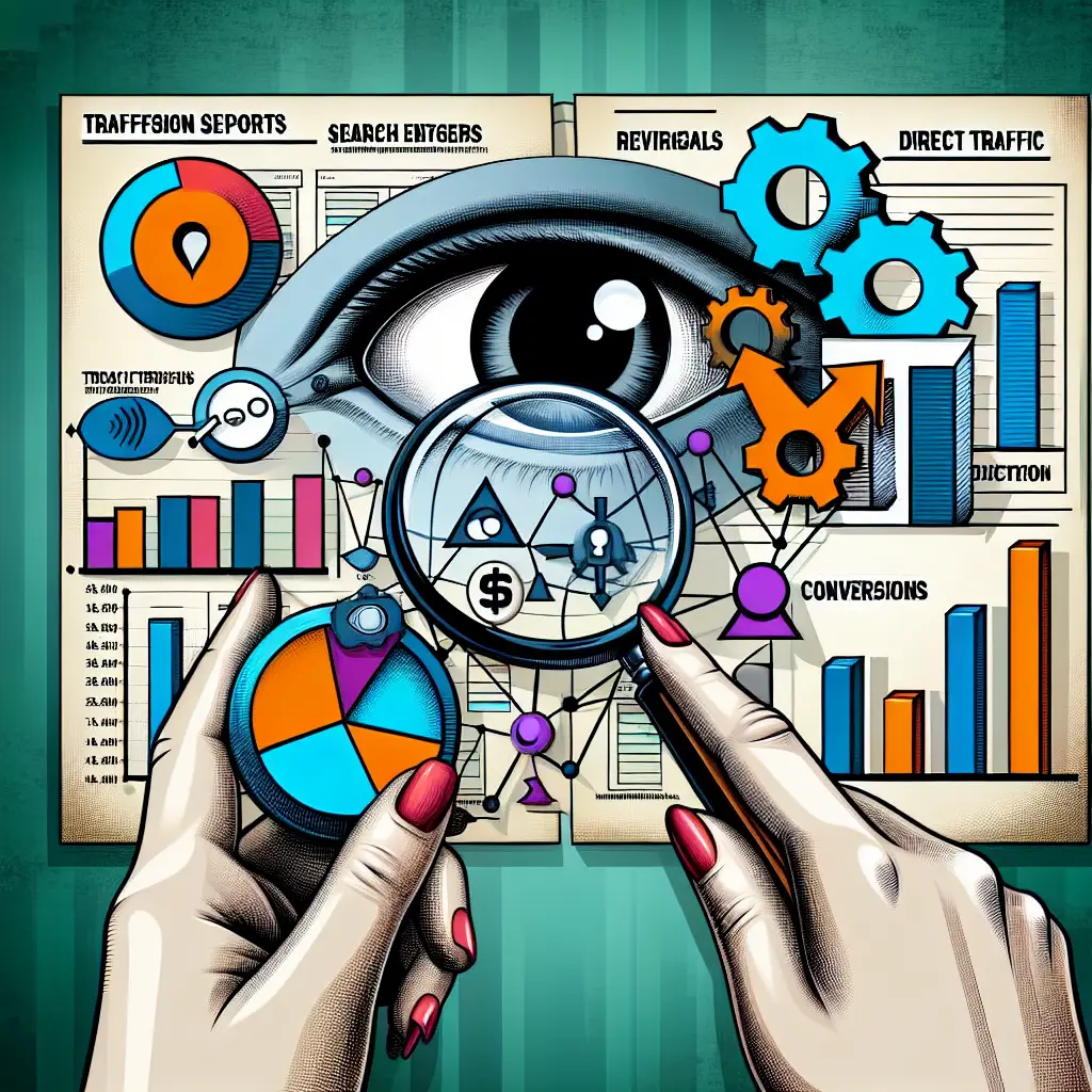 How to analyze conversion reports by traffic sources