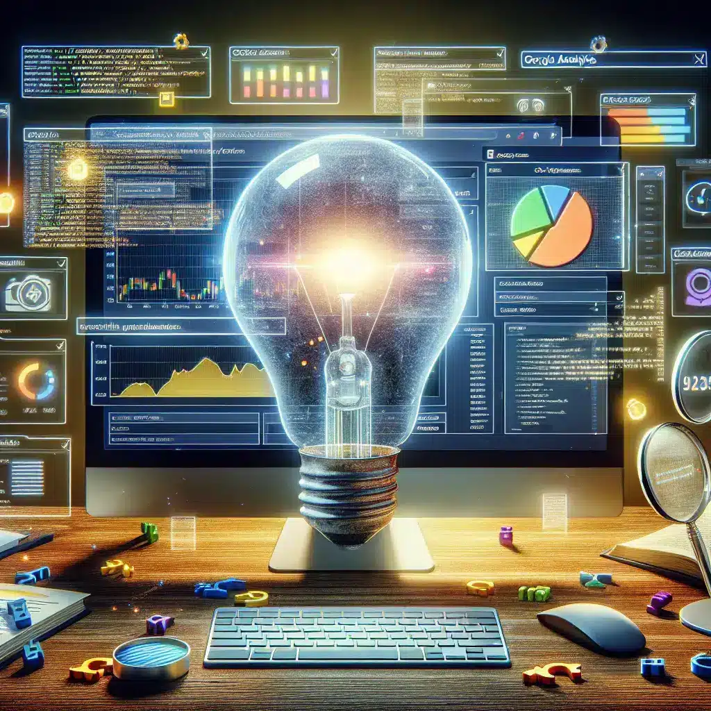 How to identify opportunities to improve website conversion rates using Google Analytics