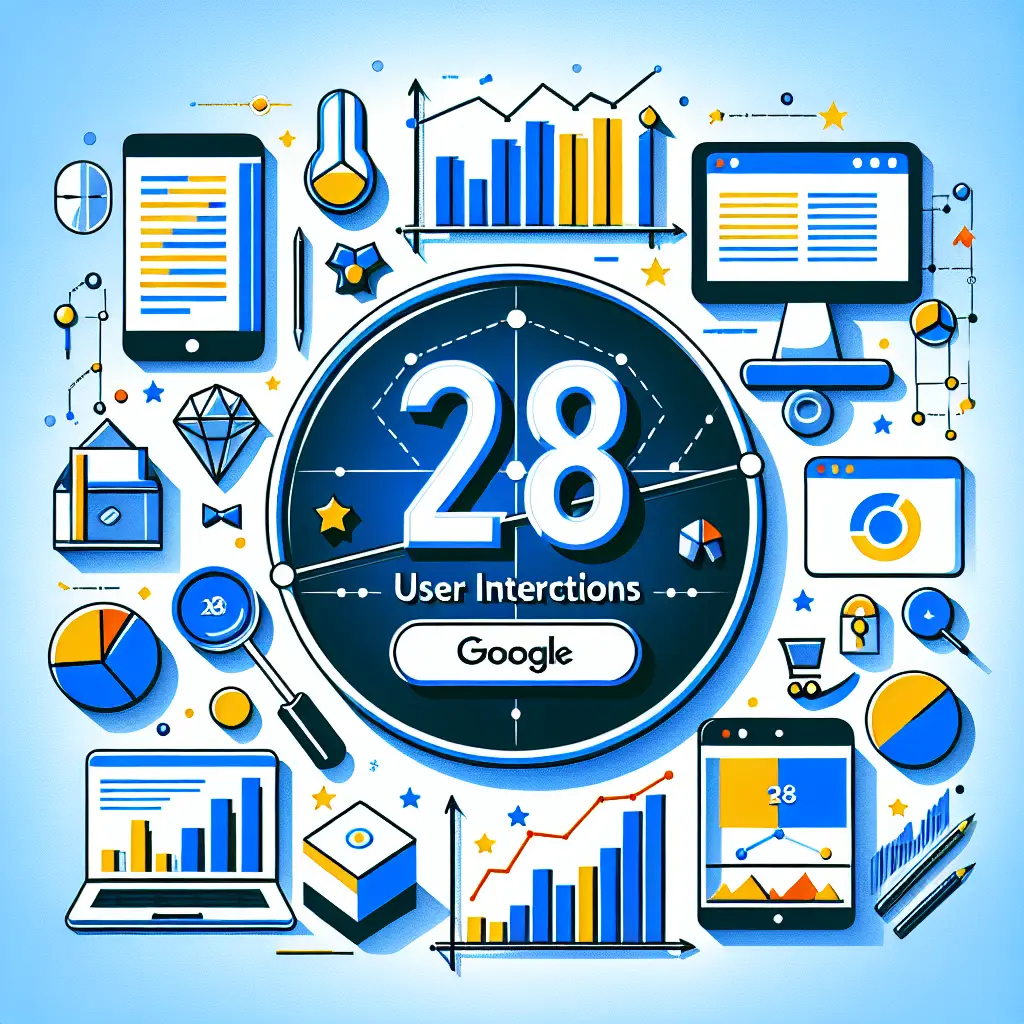 Analyze user interactions by metrics such as pages viewed and events in Google Analytics