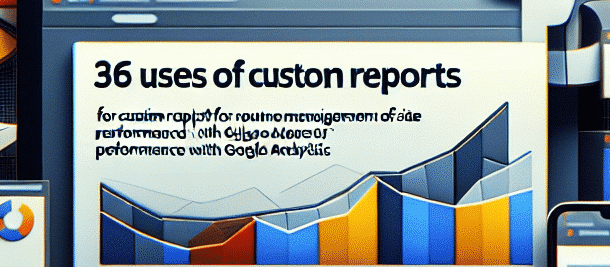Using custom reports for ongoing management of website performance using Google Analytics