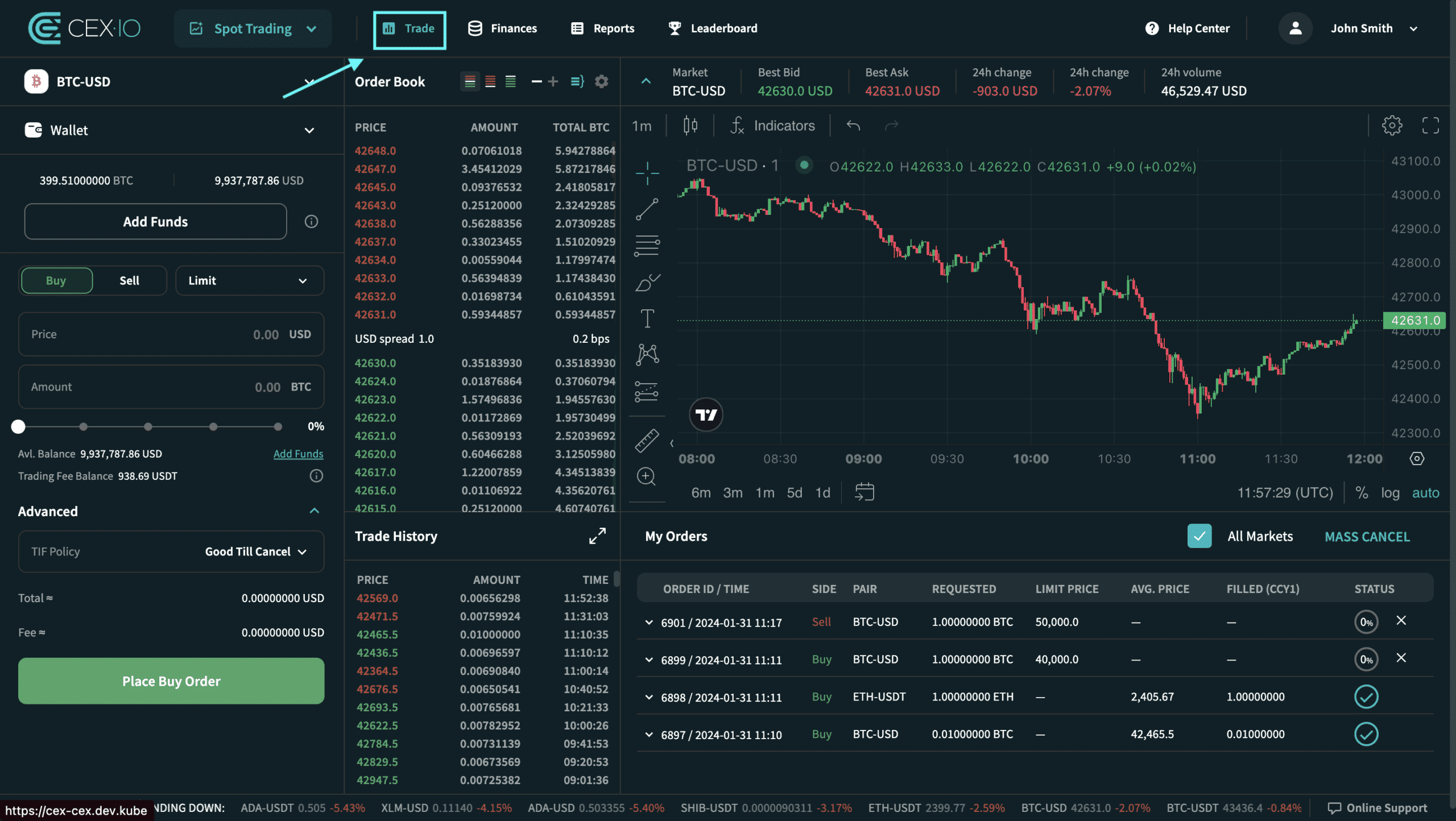 איך-לבצע-פקודת-הגבלה-ב-Sspot-Trading-של-CEXIO