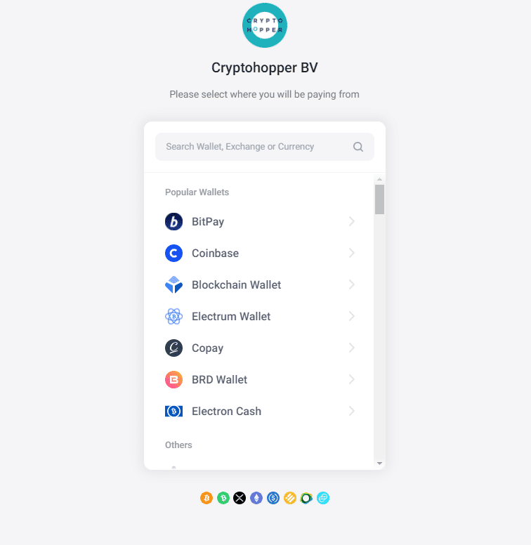 Как оплатить в Crypto Hopper с помощью BitPay?