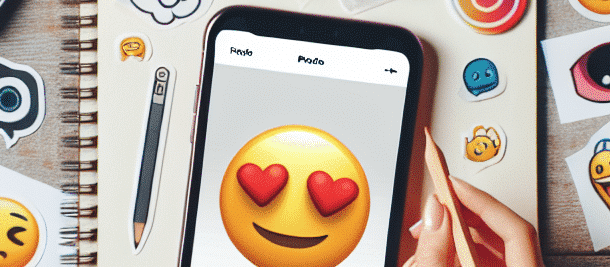 Emojis and stickers in an original way in CapCut?