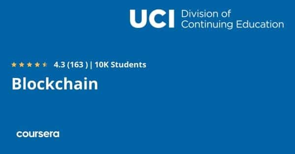 دورة عبر الإنترنت - تدريب احترافي معتمد في Blockchain من جامعة كاليفورنيا، إيرفين