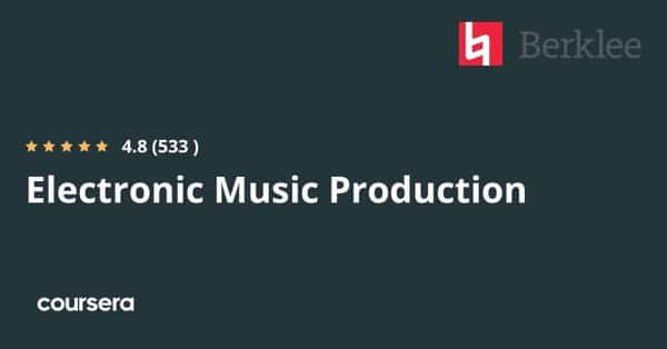 Online cursus - gecertificeerde professionele stage in elektronische muziekproductie door Google, Berklee
