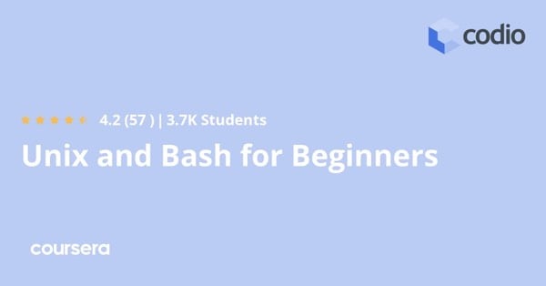 دورة عبر الإنترنت - تخصص احترافي معتمد في Unix و Bash من معهد Kodio