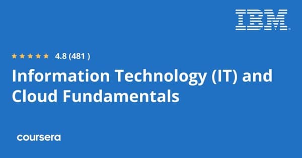 دورة عبر الإنترنت - تخصص احترافي معتمد في تكنولوجيا المعلومات والقواعد السحابية مع Google وIBM التابعين للمعهد التكنولوجي