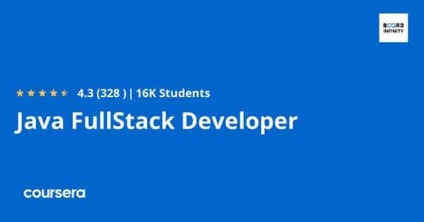 دورة عبر الإنترنت - تدريب احترافي معتمد في مطوري Java FullStack من Google