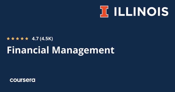 在线课程 - 伊利诺伊大学厄巴纳-香槟分校 Google Certified Professional Specialization in Financial Management