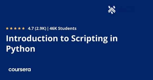 Online cursus - gecertificeerde professionele specialisatie in het schrijven van scripts in Python door Google en Rice University