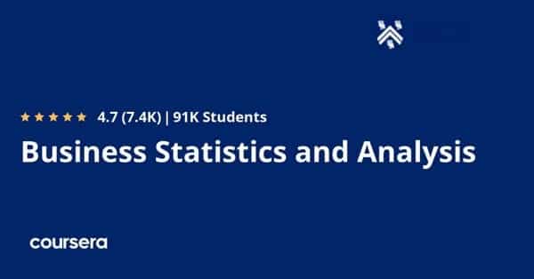 在线课程 - 莱斯大学商业统计和分析专业认证