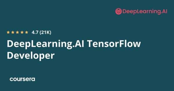 קורס אונליין - תעודה מקצועית מוסמכת בפתח TensorFlow של DeepLearning.AI